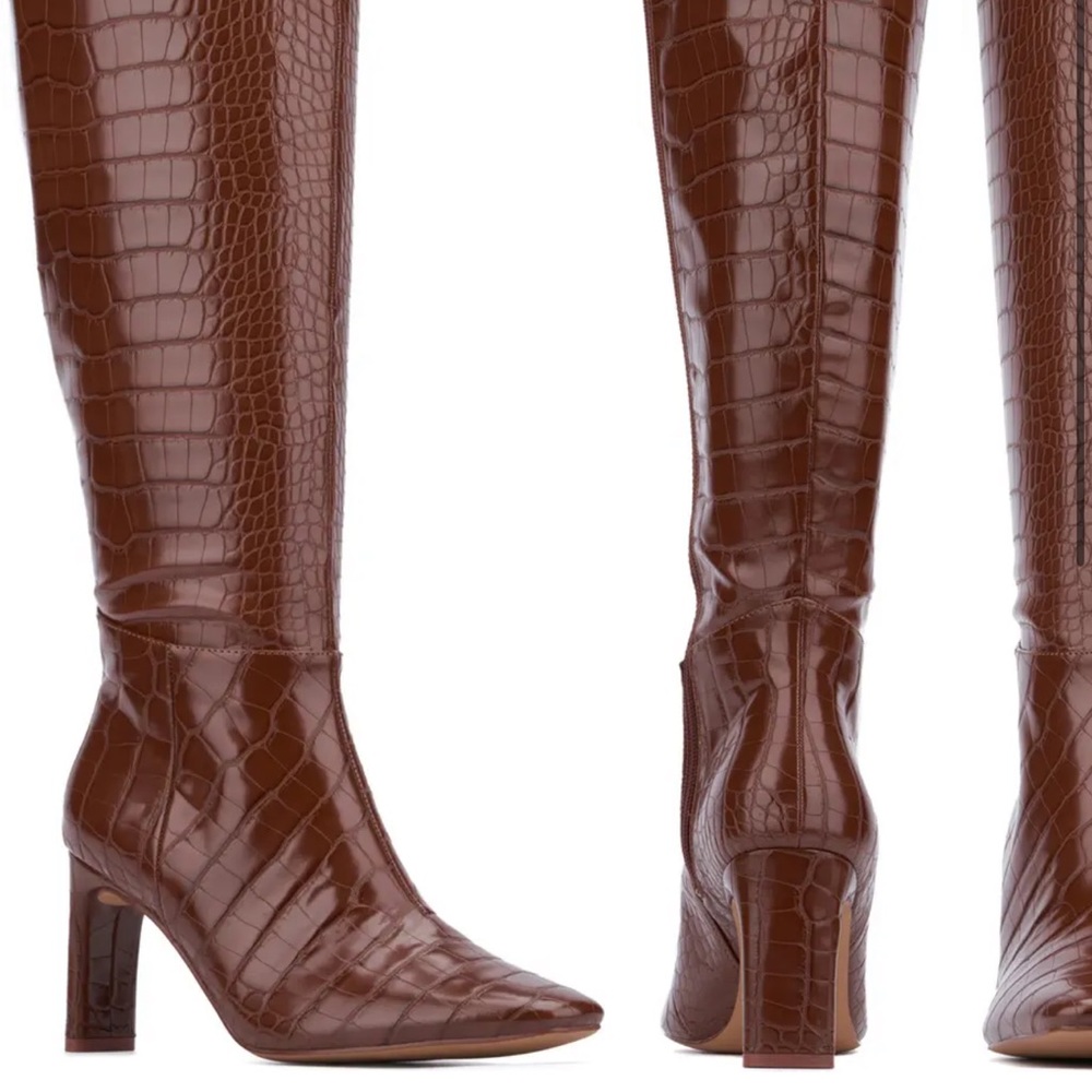New York &Company Croc Boots